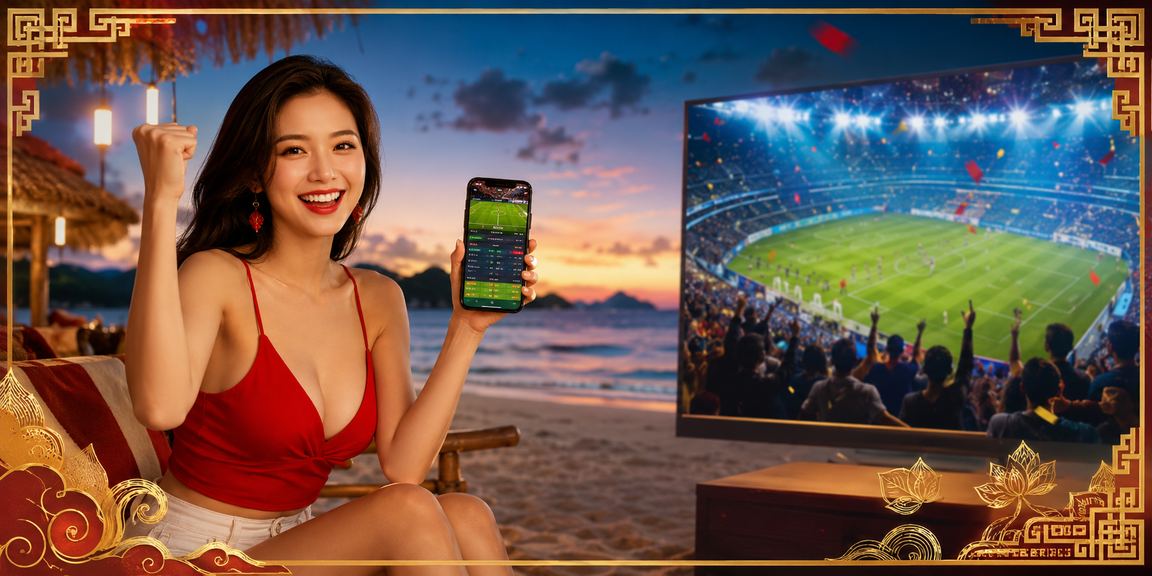 Người chơi thể thao trực tuyến tại bãi biển Côn Đảo với us88