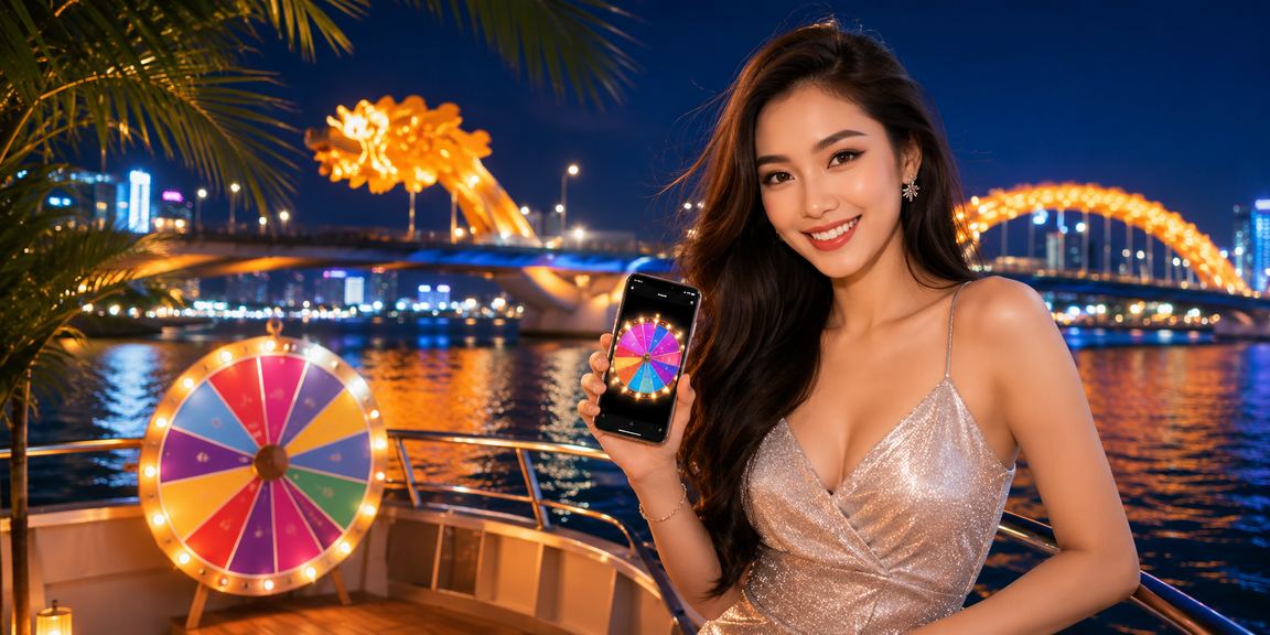 Người chơi tại Đà Nẵng tham gia vòng quay may mắn và live casino trên điện thoại buổi tối