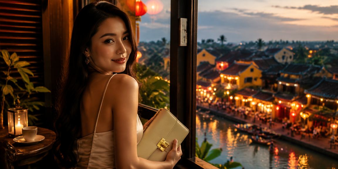 Không khí thư giãn tại Hội An – người dùng xem kèo thể thao bên cà phê buổi sáng